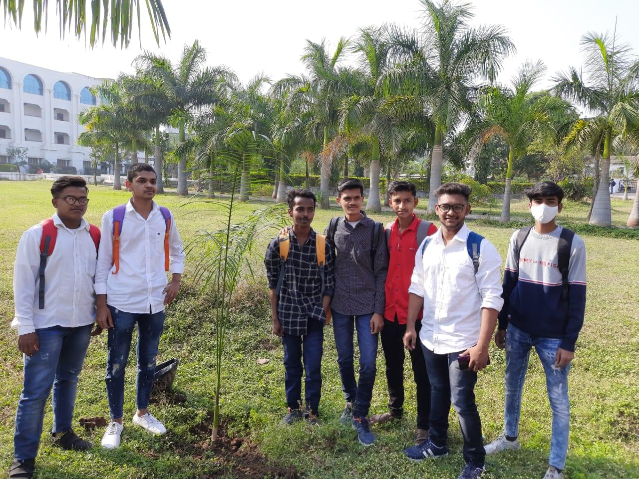 PES College of Engineering Aurangabad Tree Plantation photo 3